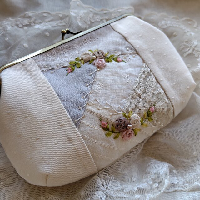 アンティークレース*リボン刺繍*ビーズ刺繍*パッチワーク | iichi 日々