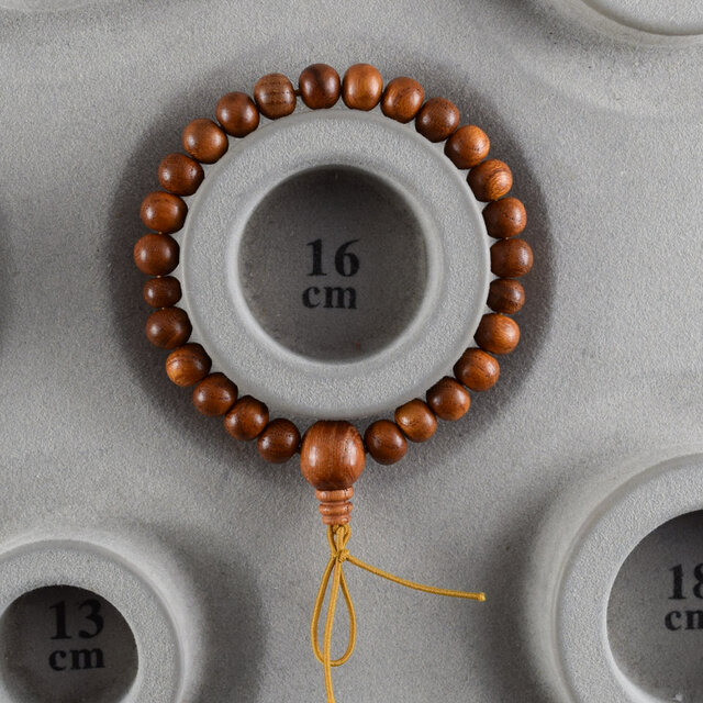 7mm 欅 腕輪 ウッド 木玉 ブレスレット ギフト 贈り物 念珠 数珠 木製