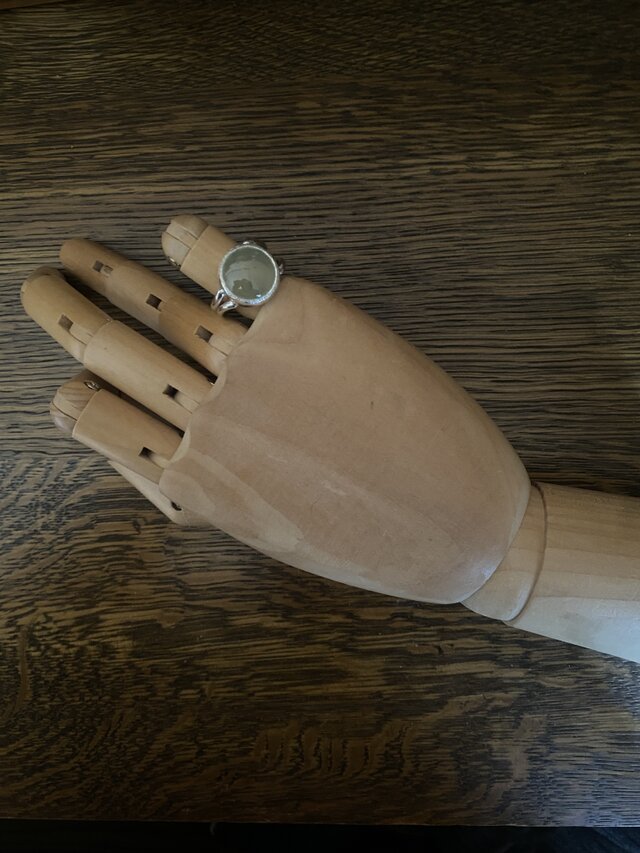 クリソプレーズのRing | iichi 日々の暮らしを心地よくする