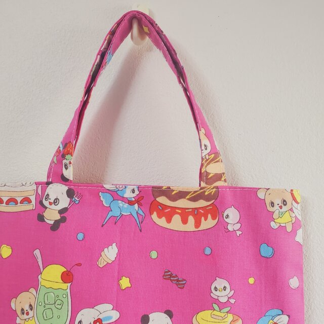 丸底ミニトートバッグ レトロアニマル | iichi 日々の暮らしを心地よく