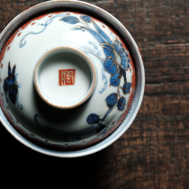 古伊万里 染付 蓋物 古美術 古道具 アンティーク ボンボニエール 古伊万里 染付 蓋物 古美術 古道具 アンティーク ボンボニエール 古