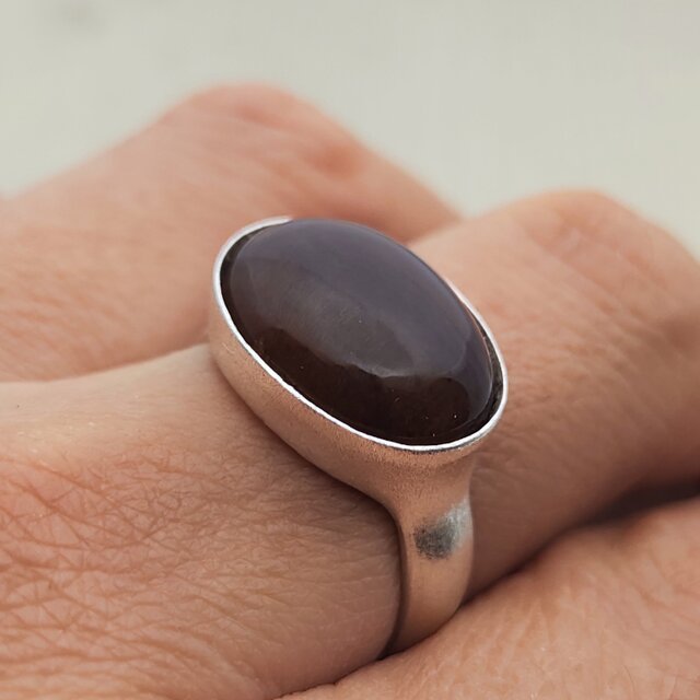 太古の樹＊ﾍﾟﾄﾘﾌｧｲﾄﾞｳｯﾄﾞ925 ring | iichi 日々の暮らしを心地よくする