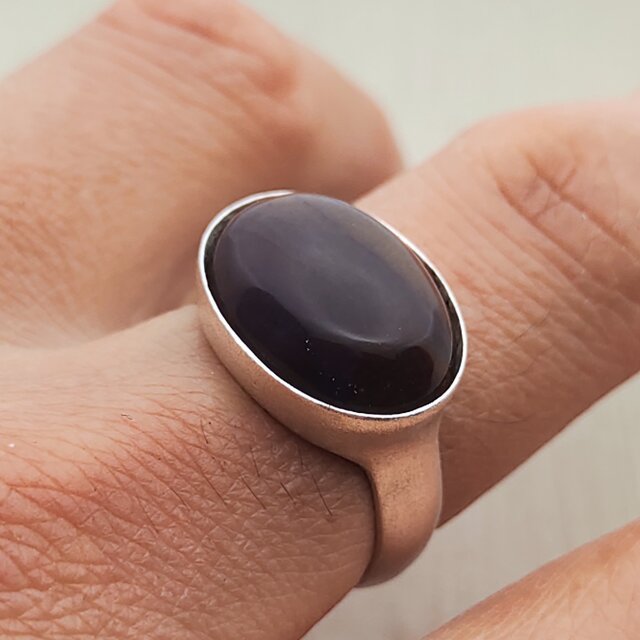 太古の樹＊ﾍﾟﾄﾘﾌｧｲﾄﾞｳｯﾄﾞ925 ring | iichi 日々の暮らしを心地よくする