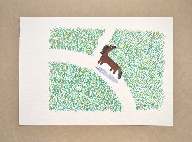 2026年カレンダー原画 6月 | iichi 日々の暮らしを心地よくする