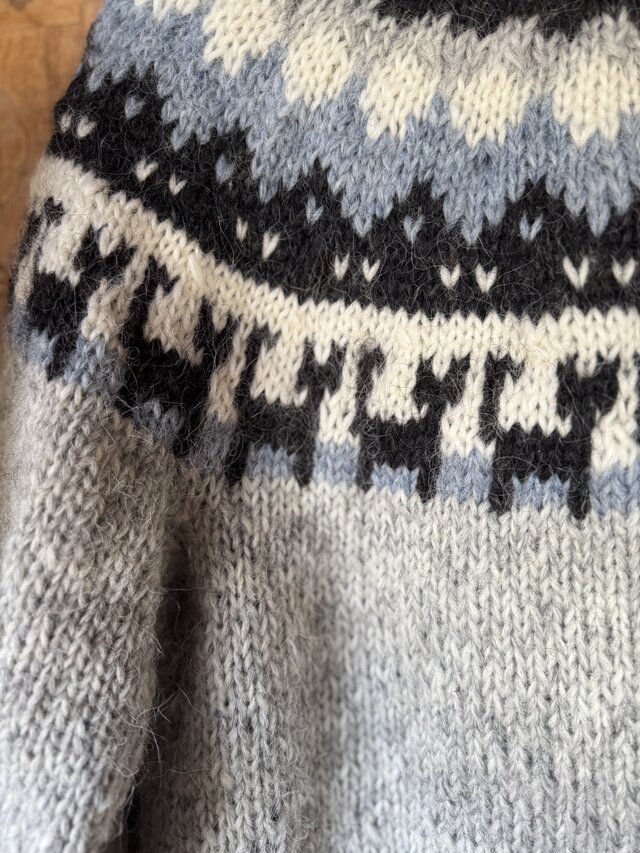 アイスランドロピセーター レデイースL 猫 | iichi 日々の暮らしを