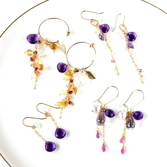 わぁイズ様ご参考。あこやバロック月の雫のピアス14kgf わぁイズ様ご参考。あこやバロック月の雫のピアス14kgf