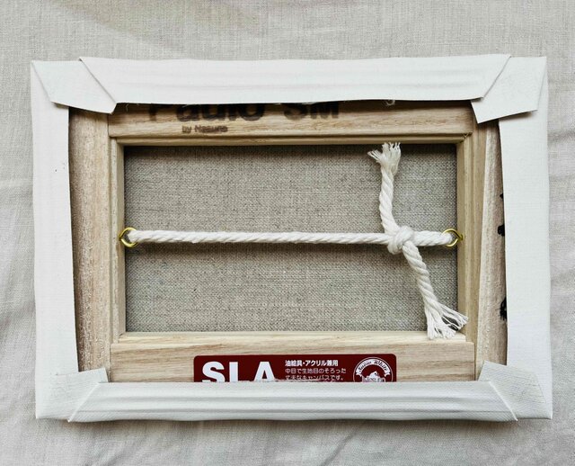 原画　油彩画「朝雲」絵画・アート・キャンバス・サムホールサイズ（16×23㎝） 原画 油彩画「朝雲」絵画・アート・キャンバス・サムホールサイズ（16