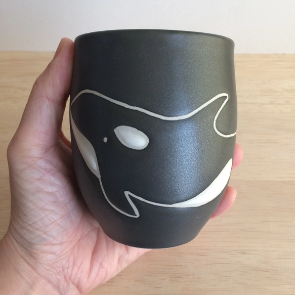 フリーカップ（シャチ） | iichi 日々の暮らしを心地よくする