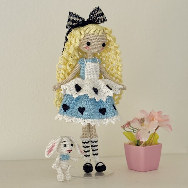 あみぐるみ・アリスちゃん♡着せ替え人形さん | iichi 日々の暮らしを