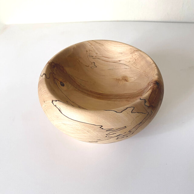 吉川和人 木のボウル 栃の木 スポルテッド 吉川和人 木のボウル 栃の木