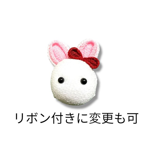 七五三・お正月】うさぎのちりめん髪飾り｜赤ちゃん・ベビーにも｜和装