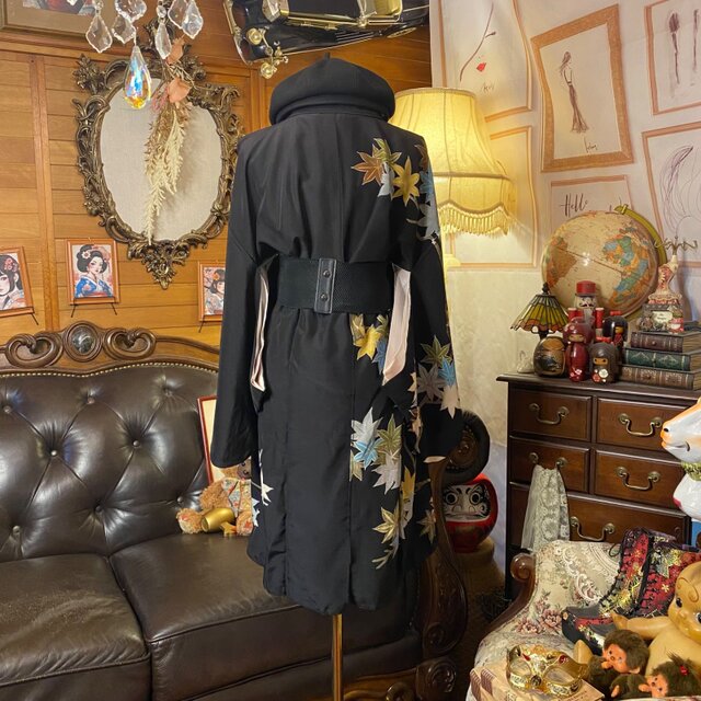 訳あり】着物リメイクセットアップ ツーピース 2部式 スカート 和洋