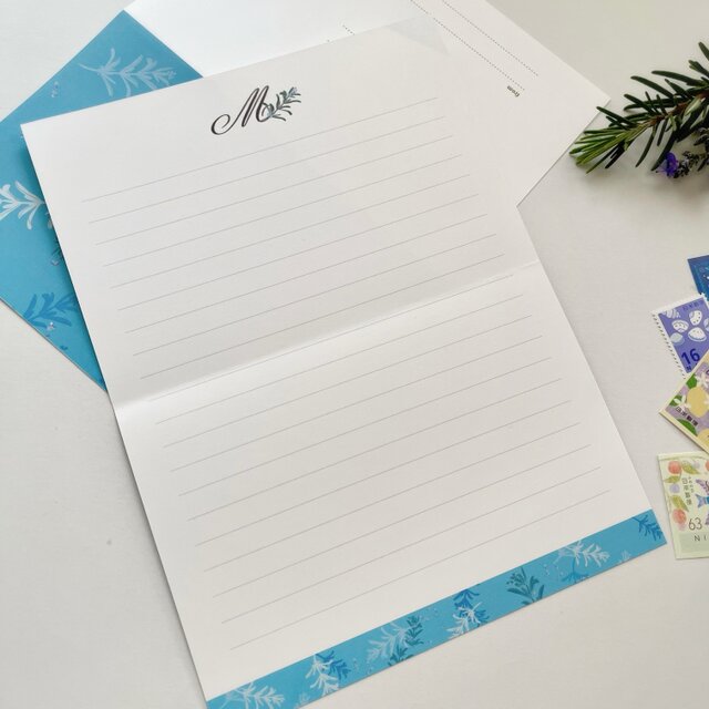 ◇受注制作 ローズマリー イニシャルのシークレットカード | iichi