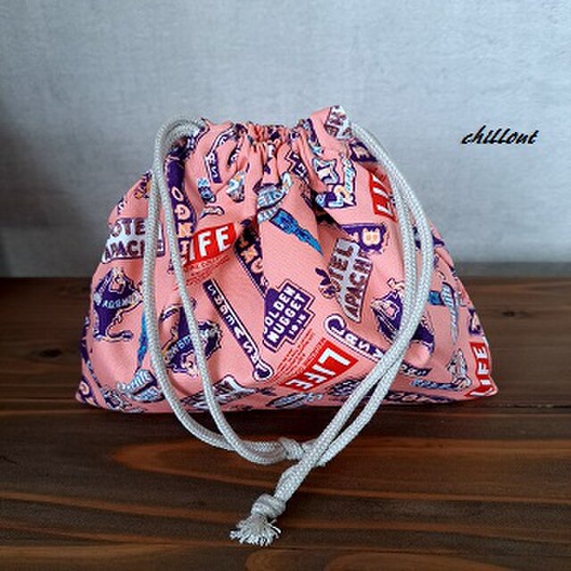 入園・入学】入園バッグセット8点セット：ピンクのLIFEのセット【0054