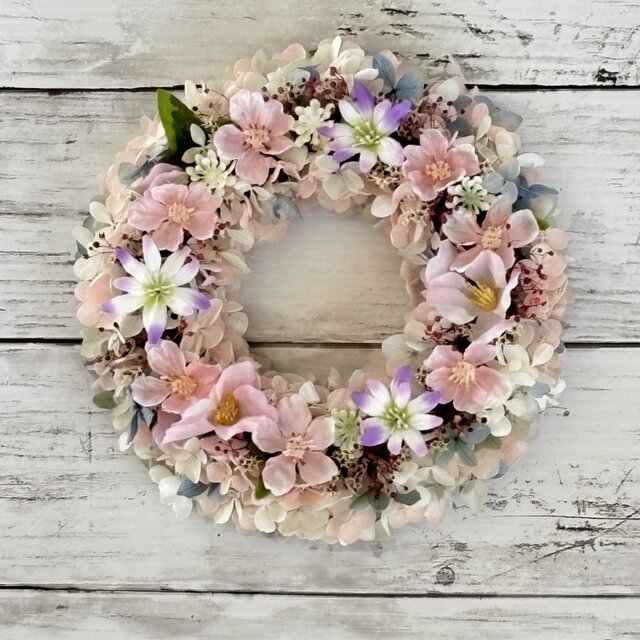 春の風薫る！桜の季節のリース | iichi 日々の暮らしを心地よくする