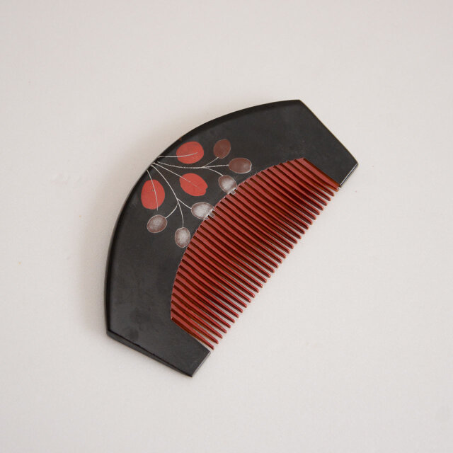 アンティーク 櫛・笄 セット｜漆塗り・蒔絵｜和装小物・日本の古道具