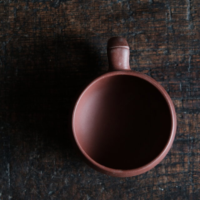 濃い色味◇中国産 朱泥ティーカップ 茶器 中国茶 丁寧な暮らし | iichi