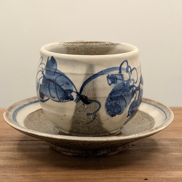 染付コーヒーカップ＆ソーサー | iichi 日々の暮らしを心地よくする