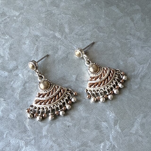 PM65-【 Monet 】モネ・ヴィンテージピアス 80-90's Silver Tone