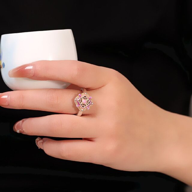 透かしリング - 時代を超えた美しさを感じさせる R450 | iichi 日々の