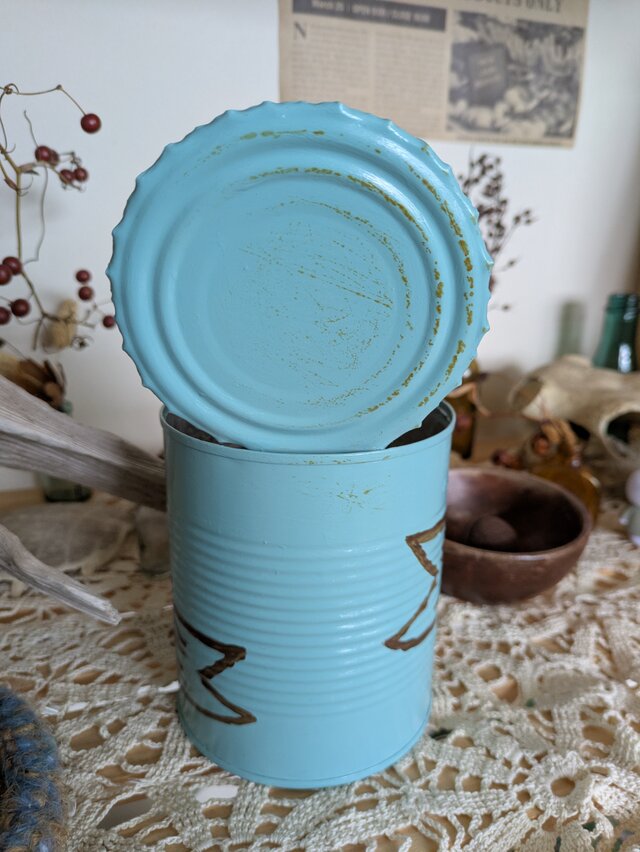 リメイク缶 寄せ植え 鉢植え リメ缶 ハンドメイド | iichi 日々の