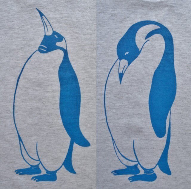 はんな様 リクエスト 2点 まとめ商品　プロレス　パンダ　ペンギン　長袖Tシャツ tシャツ 刺繍 ロゴ アニマル ワンポイント ロンT おばけ クマ