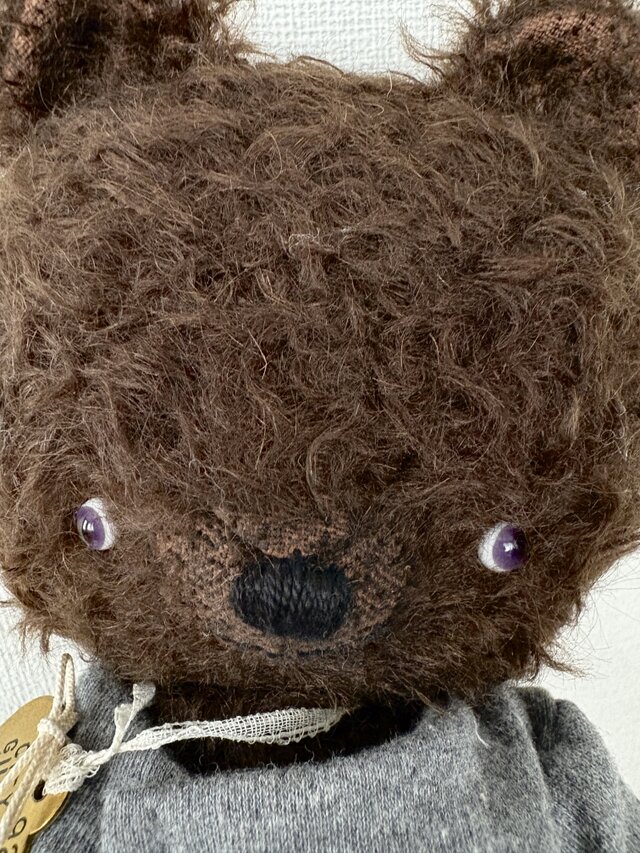 黒茶色のbear | iichi 日々の暮らしを心地よくするハンドメイドや