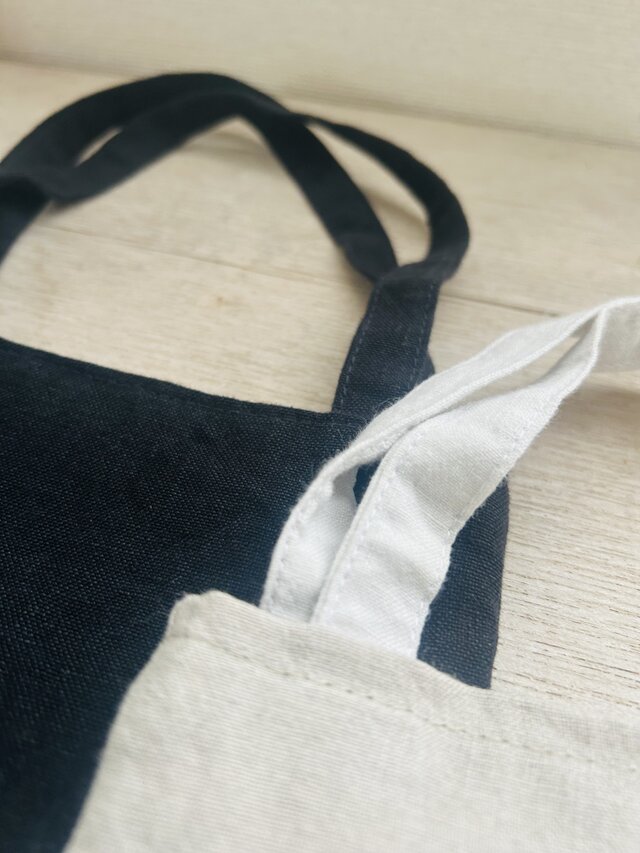 リネンのミニbag2点セット | iichi 日々の暮らしを心地よくする