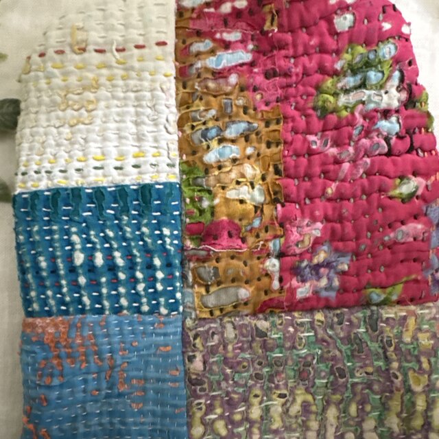 ハンドメイド☆ラリーキルトカンタキルトパッチワーク鍋敷き鍋つかみ