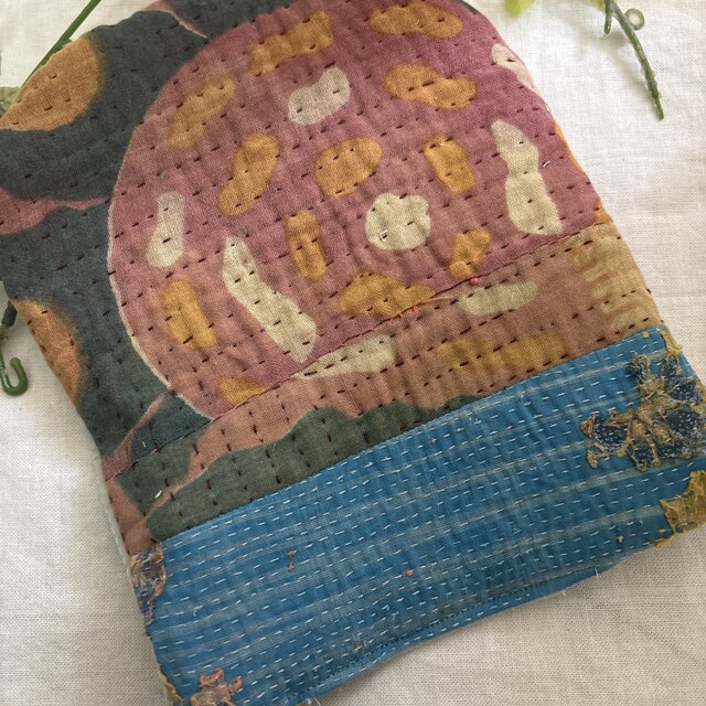 ハンドメイド☆ラリーキルトカンタキルトパッチワーク鍋敷き鍋つかみ