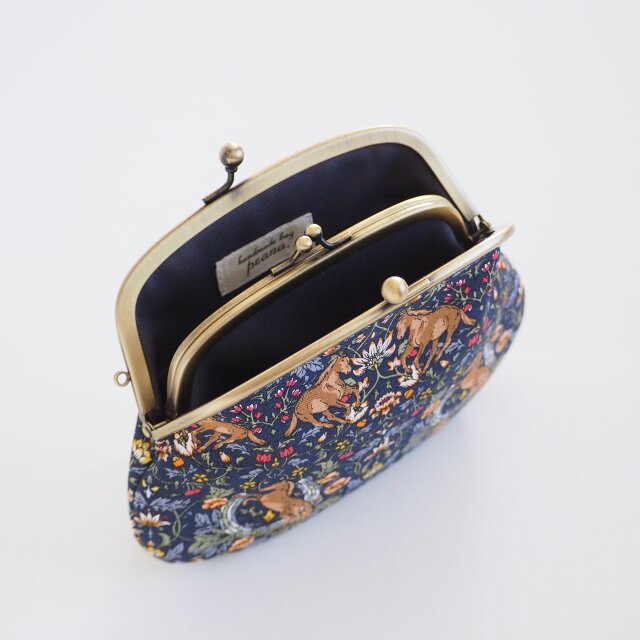 □親子がま口財布 / 馬□ plum(cheval) | iichi 日々の暮らしを