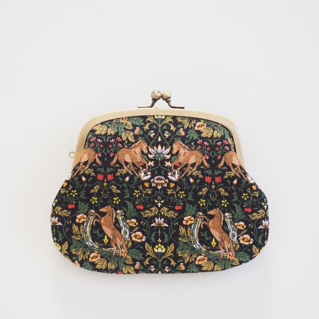 □親子がま口財布 / 馬□ plum(cheval) | iichi 日々の暮らしを