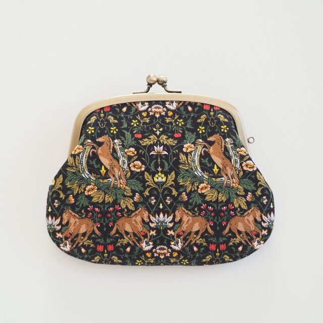 □親子がま口財布 / 馬□ plum(cheval) | iichi 日々の暮らしを