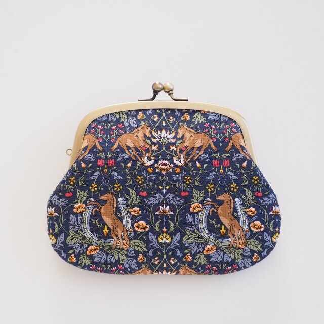 □親子がま口財布 / 馬□ plum(cheval) | iichi 日々の暮らしを