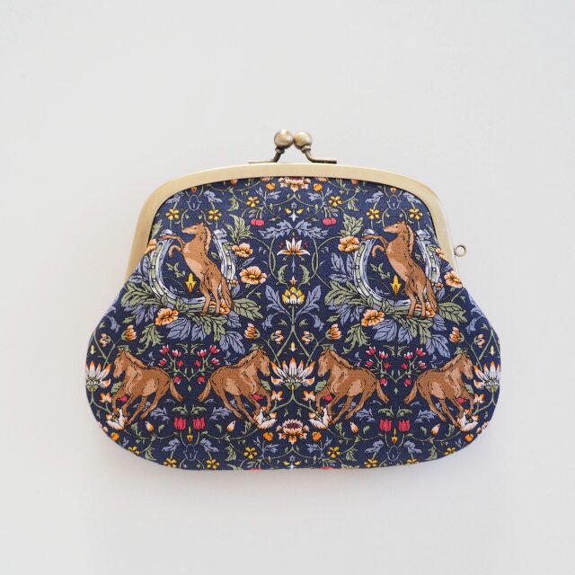 □親子がま口財布 / 馬□ plum(cheval) | iichi 日々の暮らしを