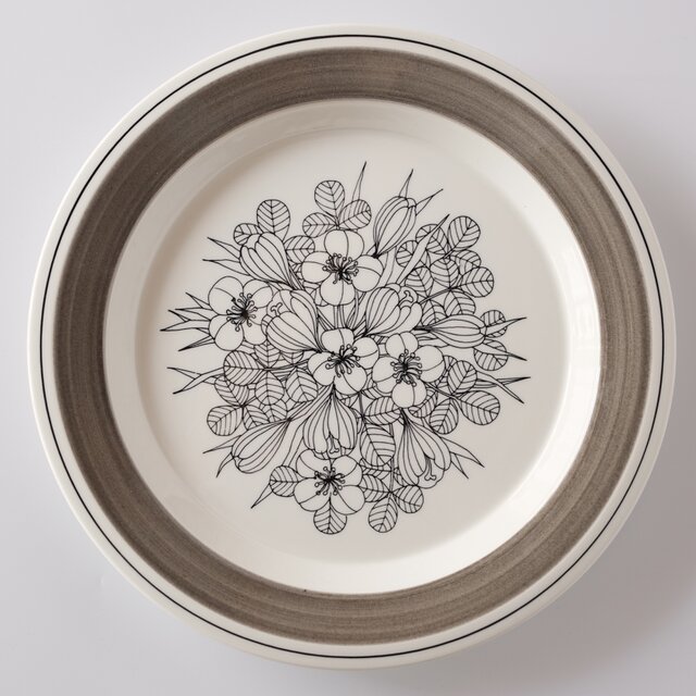 ARABIA Krokus plate アラビア クロッカス 24.5cmプレート ディナー