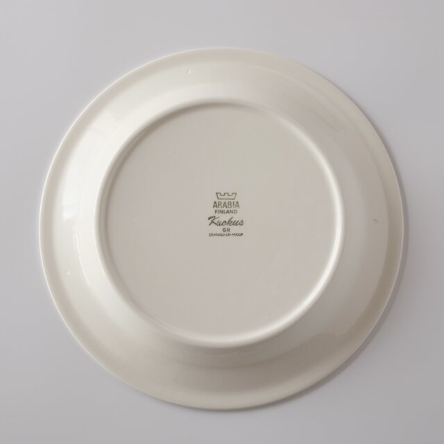 ARABIA Krokus plate アラビア クロッカス 24.5cmプレート ディナー