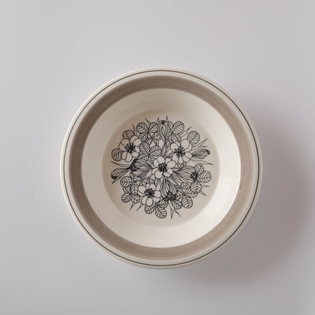ARABIA Krokus deep plate アラビア クロッカス 20cmディーププレート