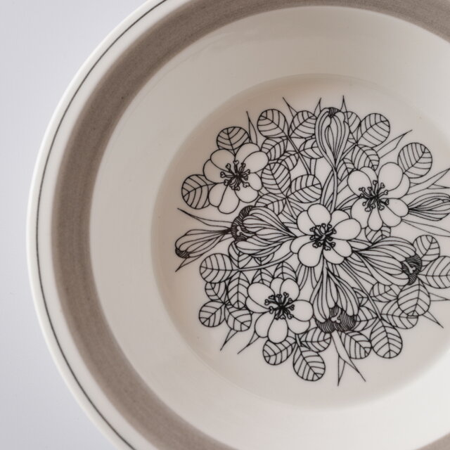 ARABIA Krokus deep plate アラビア クロッカス 20cmディーププレート