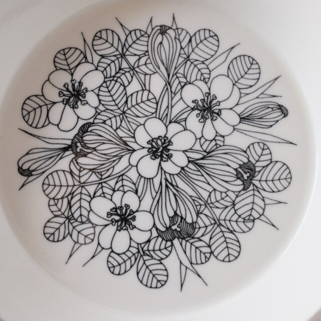 ARABIA Krokus deep plate アラビア クロッカス 20cmディーププレート