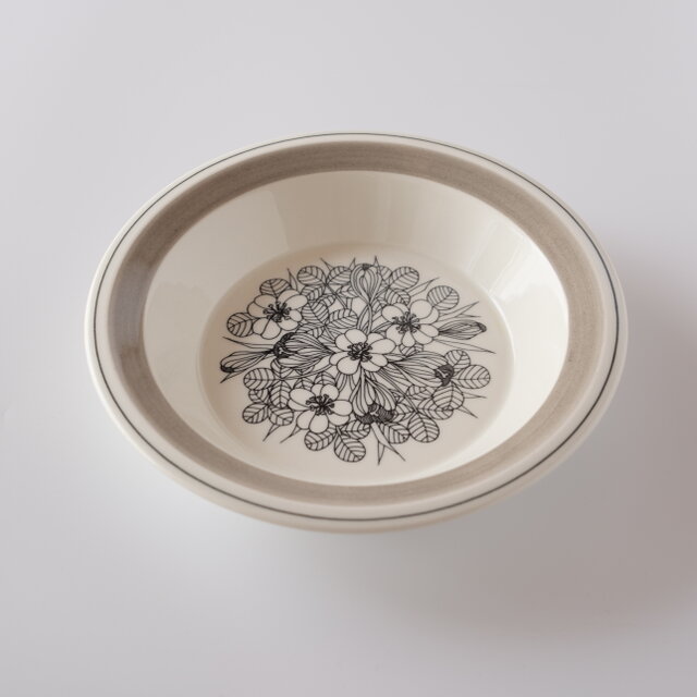 ARABIA Krokus deep plate アラビア クロッカス 20cmディーププレート