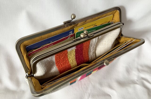 イギリス iliv 社 ARTURO シンプル がま口長財布 | iichi 日々の暮らし