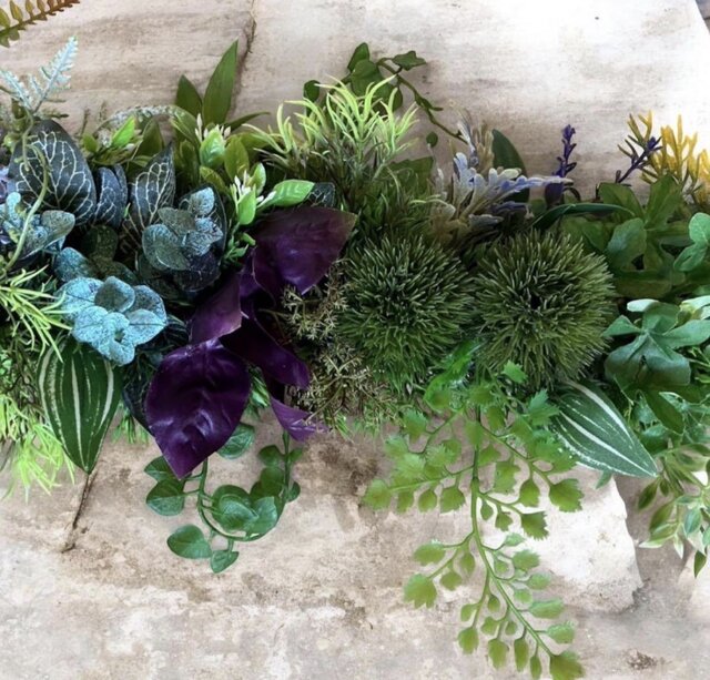 光触媒 人工観葉植物 ウォールグリーン フェイクグリーン 壁掛け