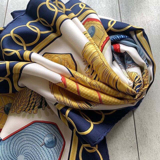 エルメス スカーフ カレ 式典肩章 HERMES 12accc4 | iichi 日々の