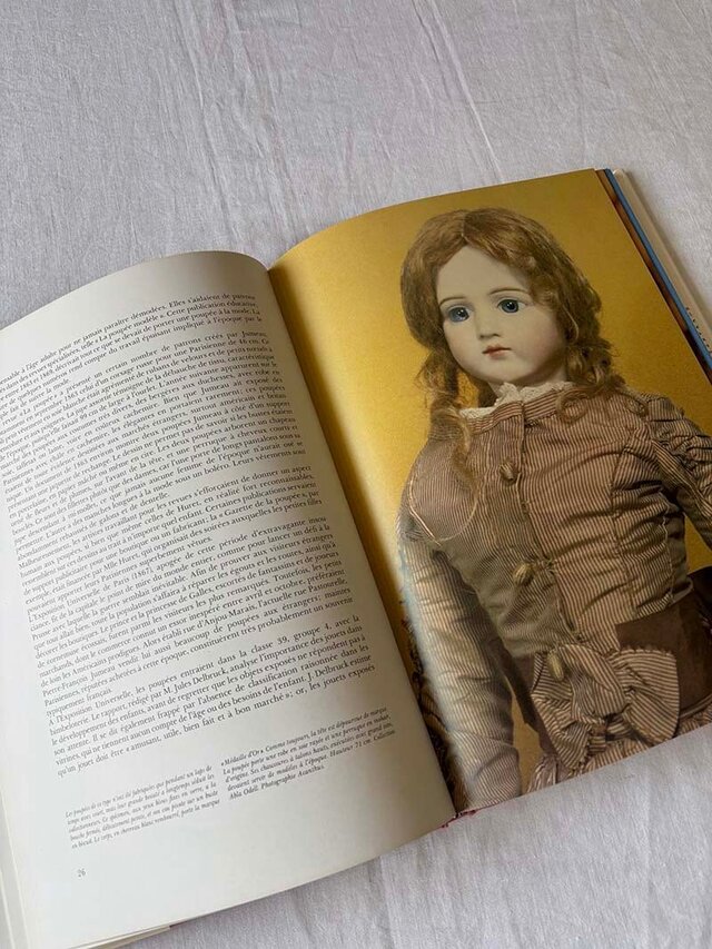 フランス古本 最も美しい人形の本 Jumeau フランス人形 アンティーク
