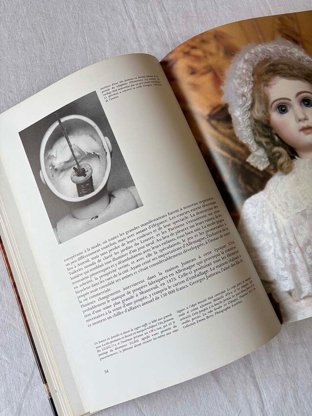フランス古本 最も美しい人形の本 Jumeau フランス人形 アンティーク
