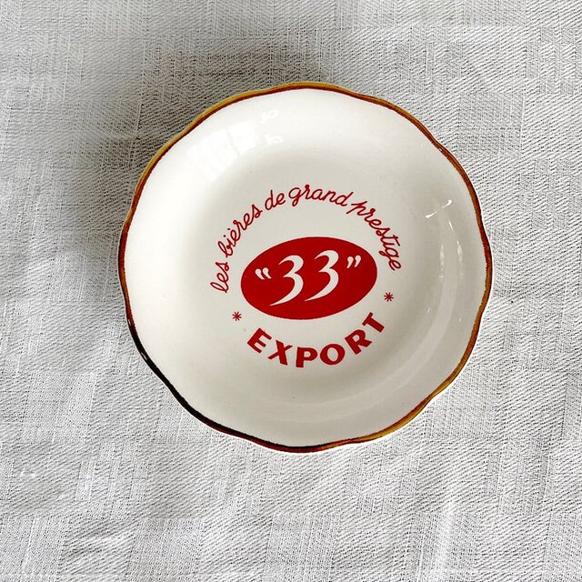 アンティーク小皿入れ 小皿 カフェ小皿 ビール 33EXPORT おつまみ入れ 12TWdp5 | iichi 日々