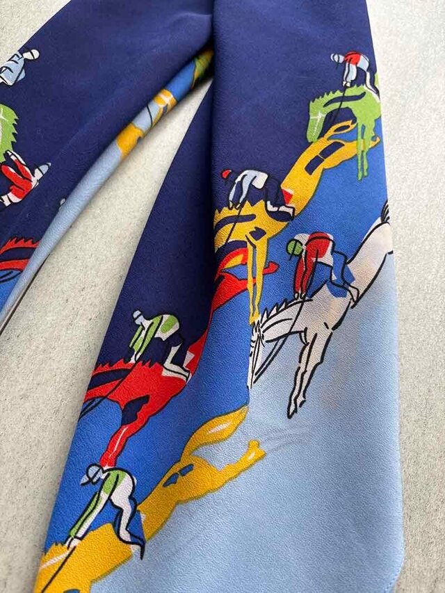 スカーフ セリーヌ シルクスカーフ CELINE セリーヌ RAOUL DUFY