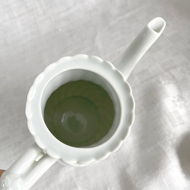 コーヒーポット（小）リモージュアビランド すずらん・勿忘草 Limoges