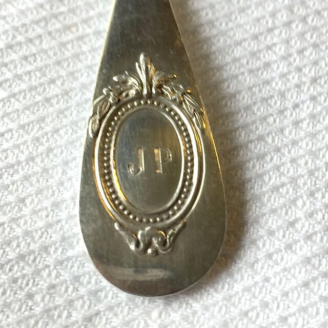 銀製 ティースプーン6本セット シルバースプーン （オリジナルケース